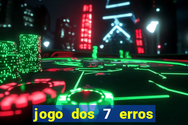 jogo dos 7 erros para manipuladores de alimentos